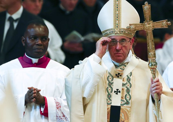 El Papa Francisco en la misa del 6 de enero