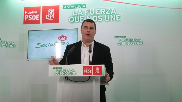 El secretario de Organización del PSOE de Huelva, Jesús Ferrera.