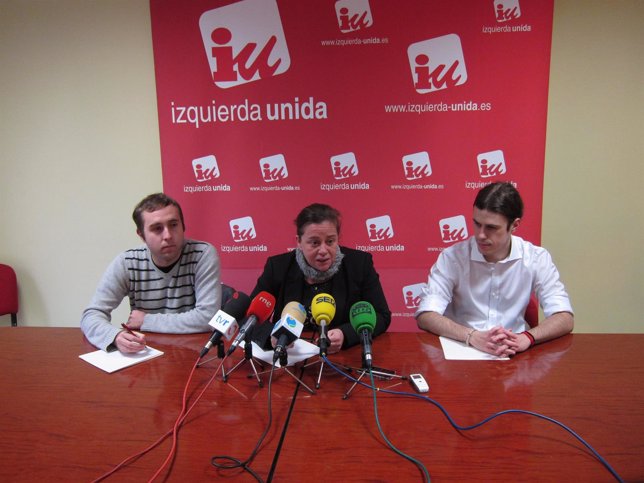 Mendiola, Moreno y Peña, de izquierda a derecha