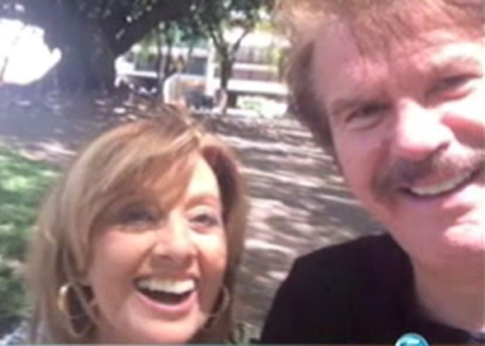 MARÍA TERESA CAMPOS COMO UNA QUINCEAÑERA DISFRUTA DE SU VIAJE CON BIGOTE ARROCET