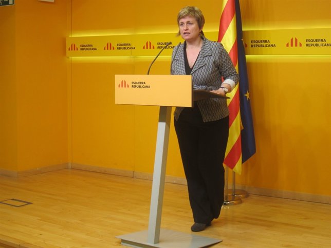 La portavoz de ERC, Anna Simó