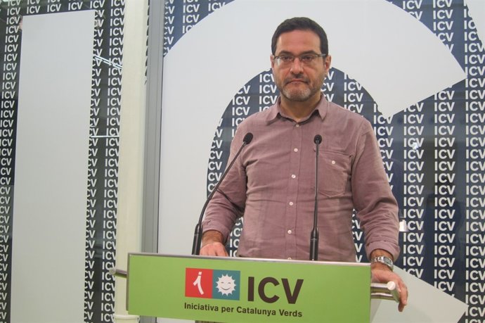 El secretario general de ICV, Josep Vendrell