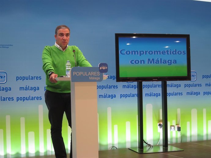 Elías Bendodo, presidente PP Málaga