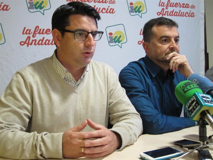 Maíllo (dcha.) junto a Pedro García