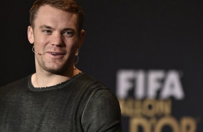 Manuel Neuer en el FIFA Balón de Oro 2014