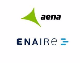 Logos de Aena y ENAIRE