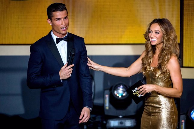 Cristiano Ronaldo y Kate Abdo, de los más atractivos del Balón de Oro