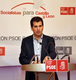 El secretario general del PSCyL-PSOE, Luis Tudanca