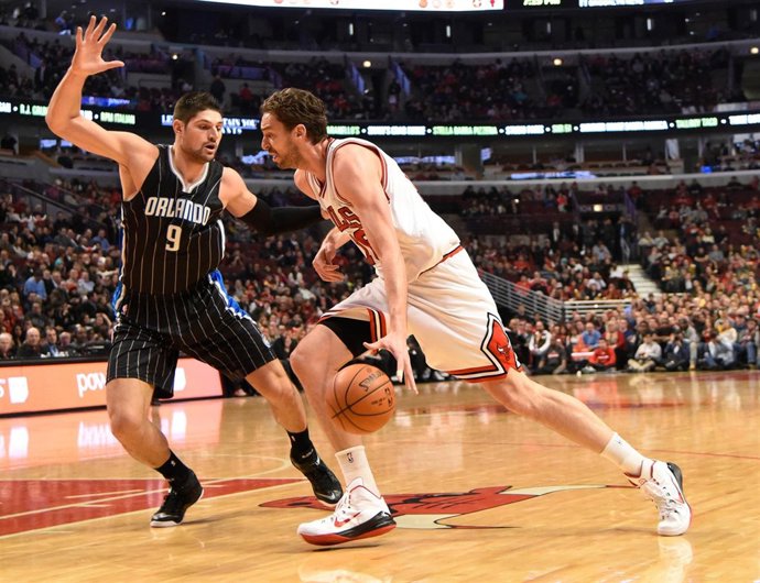Pau Gasol en el Orlando Magic - Chicago Bulls