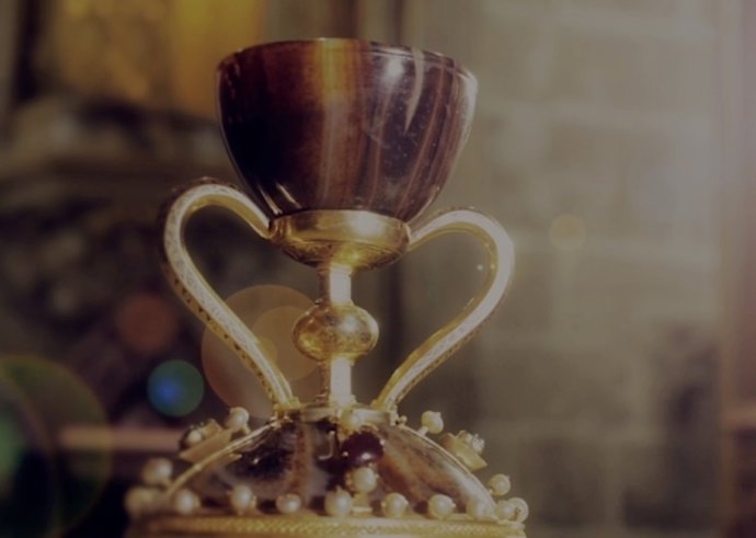 Imagen de Santo Cáliz en documental de productora Documentart faciliada por AVAN