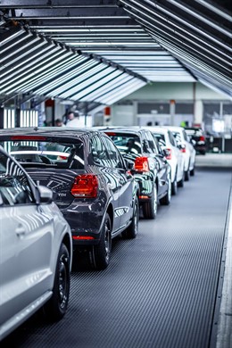 Planta de Volkswagen en Landaben.