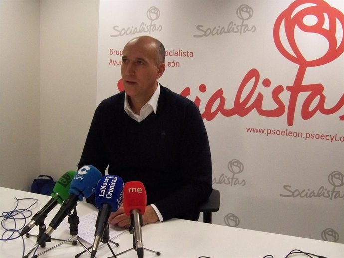 El Portavoz Del Grupo Socialista En El Ayuntamiento De León, José Antonio Diez.