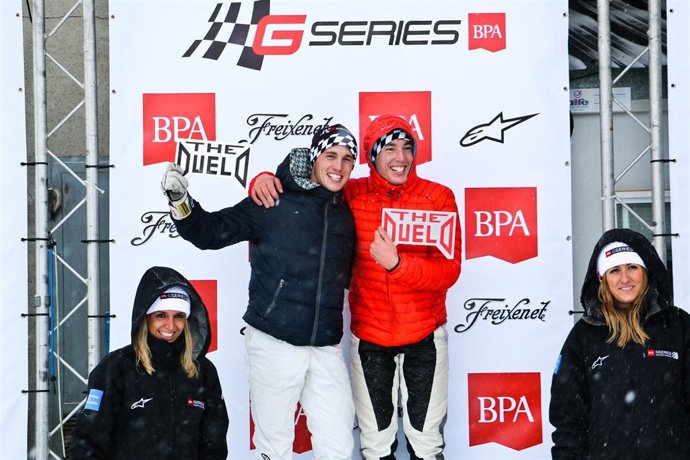 Los hermanos Espargaró y Tito Rabat participaron en las GSeries BPA