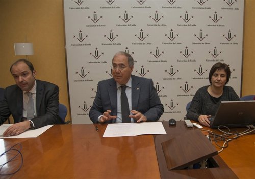 Gemna Filella junto a Roberto Fernández y Ferran Plana