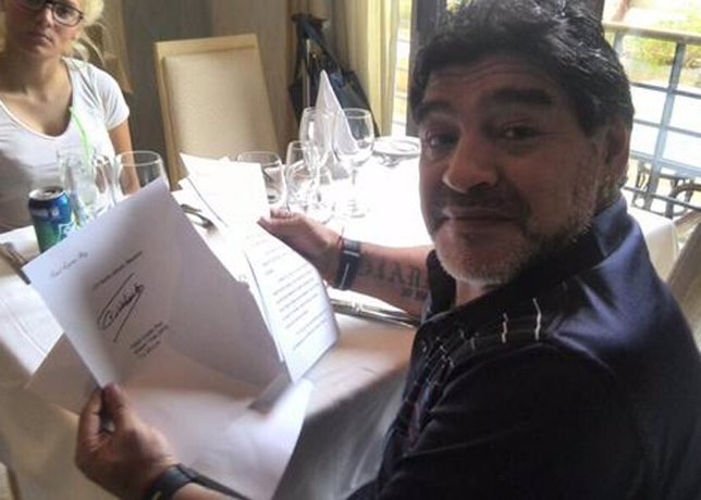 Maradona, el afortunado elegido para saber que Fidel Castro está vivo