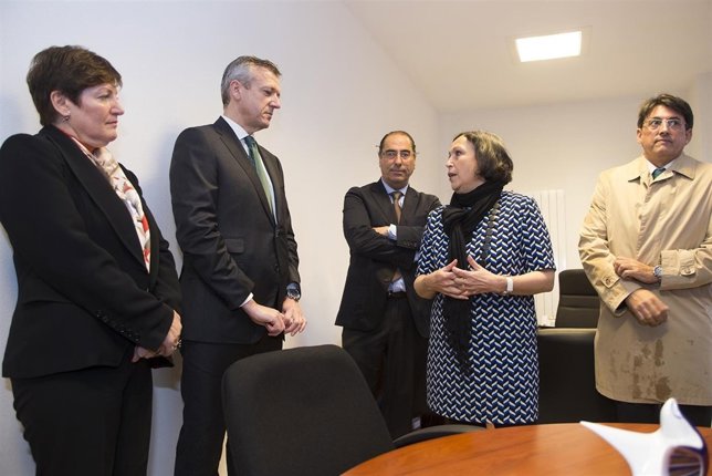Rocío Mosquera y Alfonso Rueda, en el Imelga