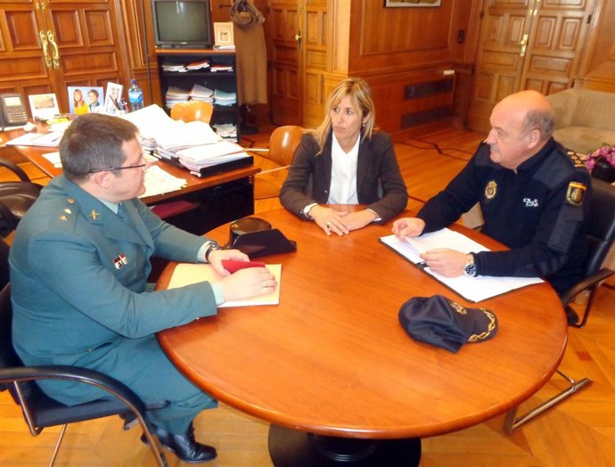 Palmer y mandos policiales