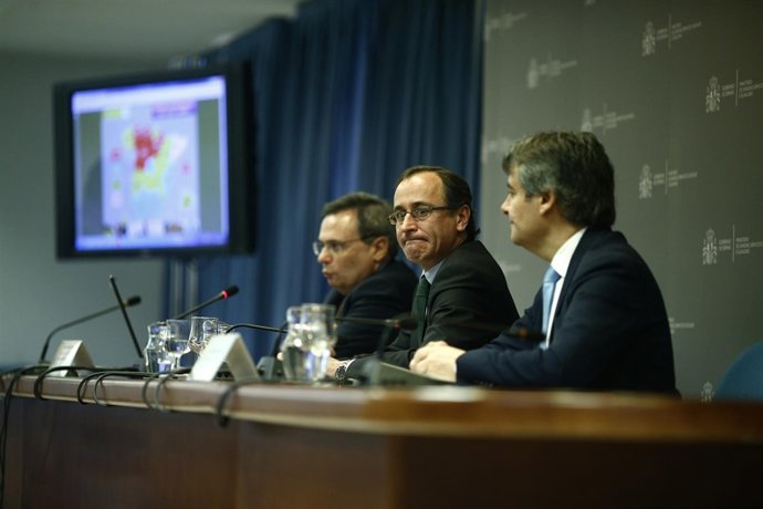 Alfonso Alonso, Rafael Matesanz y Rubén Moreno