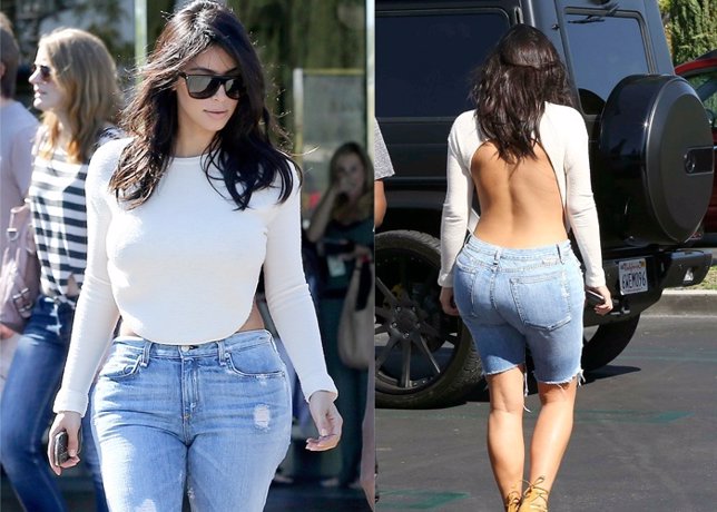 Para tener el culo de kim kardashian 