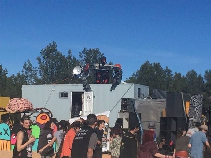 Imagen de la 'rave' de Benagéber (Valencia)