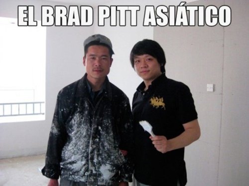 Brad Pitt asiático
