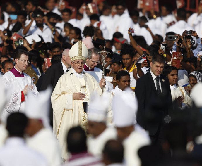 Papa Francisco en Colombo