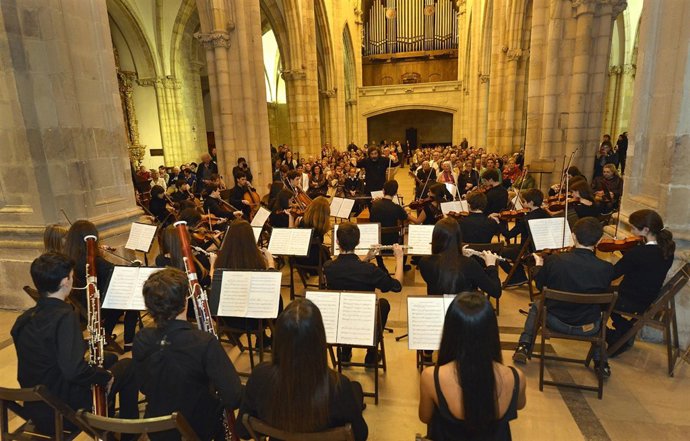 Concierto de los alumnos del Conservatorio por Santa Cecilia