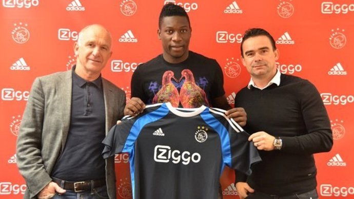 Andre Onana presentado en el Ajax