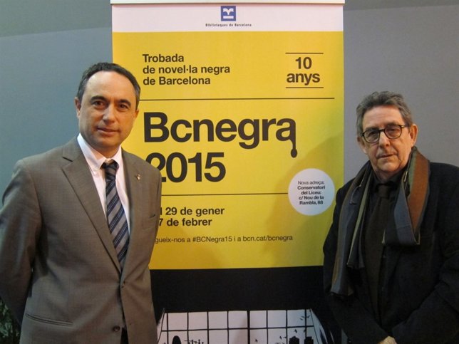 El teniente de alcalde J.Ciurana y el comisario P.Camarasa