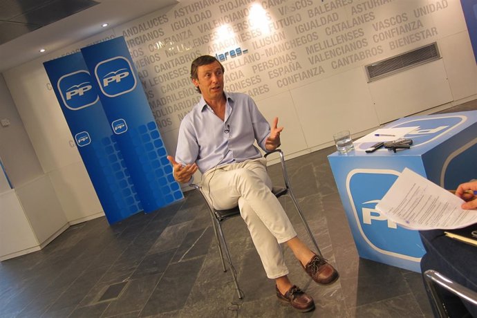 Rafael Hernando, portavoz adjunto del Grupo Popular en el Congreso