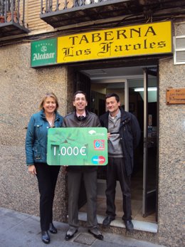 Premiado con el sorteo de la campaña 'Tu ciudad es de premio'