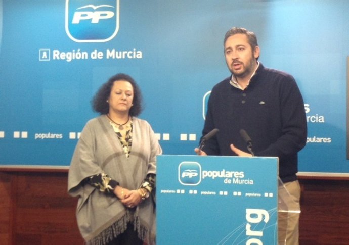 Martínez y Muñoz, en la rueda de prensa