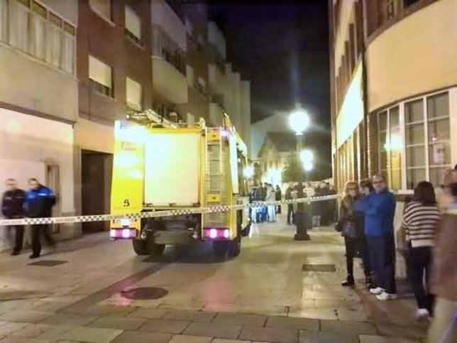 Explisión de gas en Avilés