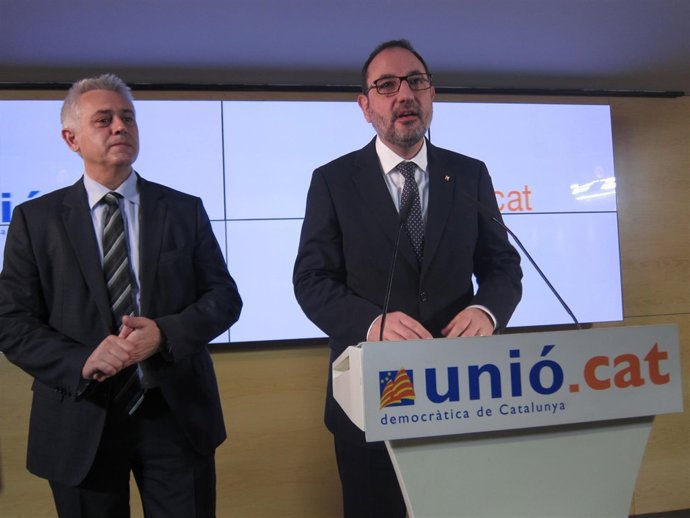 El secretario general de UDC, Ramon Espadaler