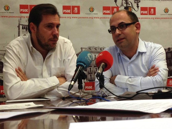 Óscar Puente (I) y Luis Vélez (D)