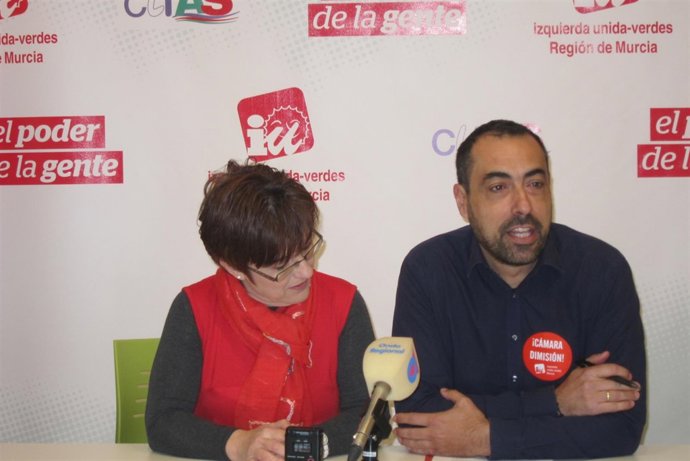 Esther Herguedas junto a Francisco Muñoz