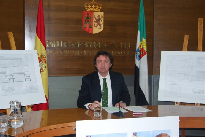 Eduardo Villaverde, diputado provincial de Cultura de Cáceres