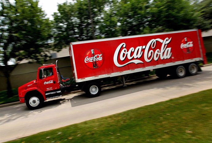 Camión de Coca-Cola