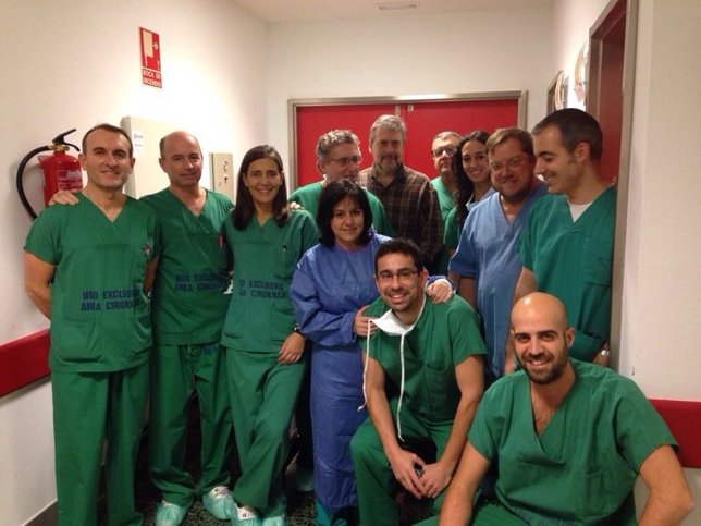 Personas de urología y oncología radioterápica del CHUS.