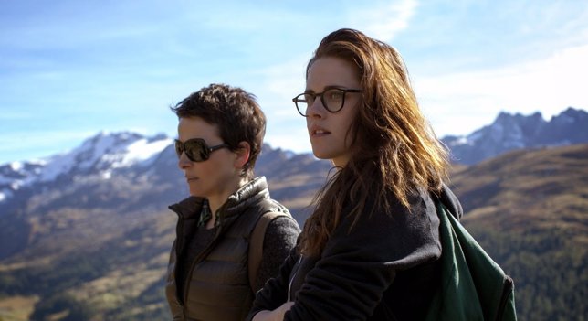 Kristen Stewart y Juliette Binoche en Clouds of Sils Maria