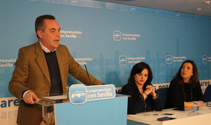 Juan Bueno, presidente del Partido Popular de Sevilla