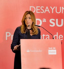 Susana Díaz presidenta de la Junta de Andalucía