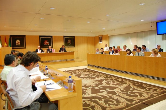 Pleno de la Diputación de Sevilla.