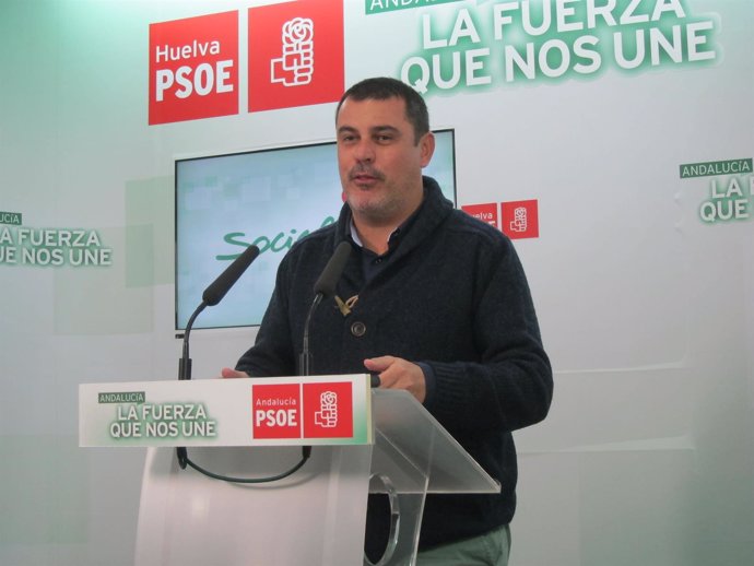 Jesús Ferrera, secretario de Organización del PSOE de Huelva. 