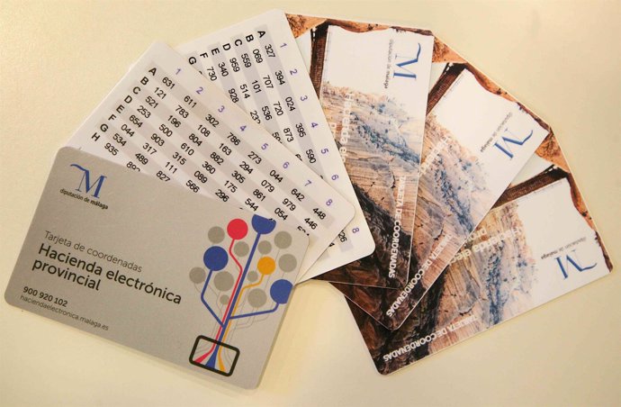 Coordenadas tarjetas diputación malaga elimina papel y pone facturas telemáticas