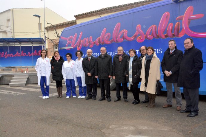 El 'Bus de la salud' ha comenzado su recorrido en Artesa de Lleida