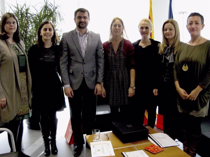 Reunión entre N.Munté y una delegación del Ministerio de Trabajo rumano