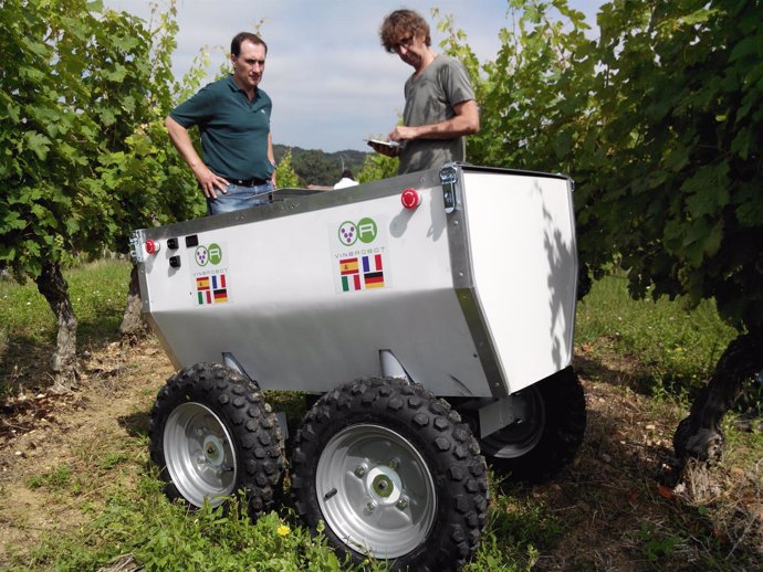 Robot para mejorar la producción vitivinícola