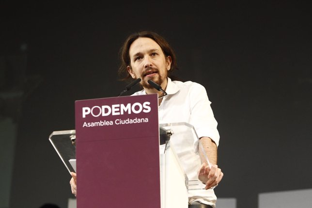 Pablo Iglesias, secretario general de Podemos