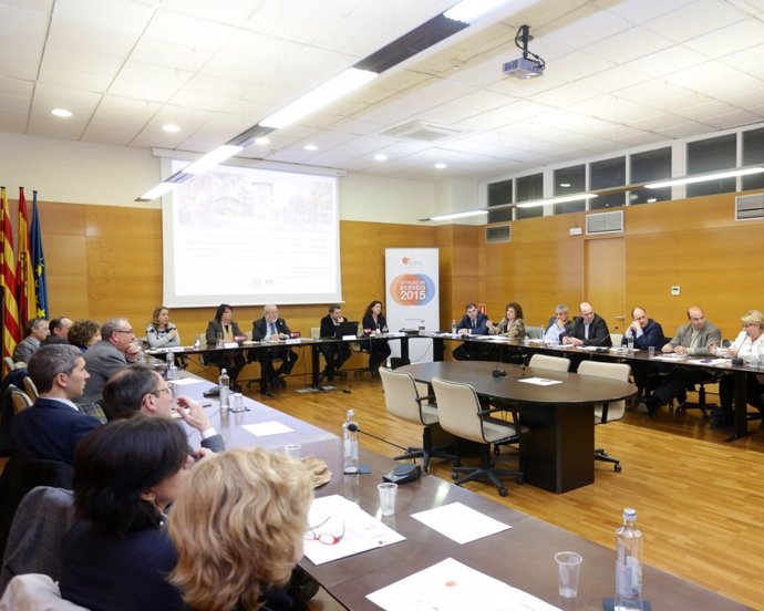 Presentación del catálogo de la Diputación de Barcelona a alcaldes